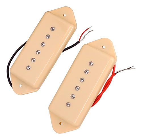 P90 Puppy Ear Pickup Neck&bridge Compatibles Con Lp