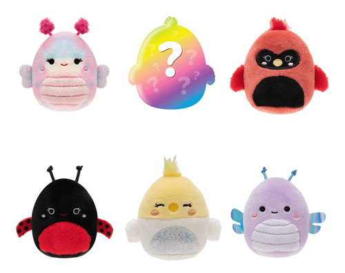 Peluches Squishmallows Up In The Clouds 2 Pulgadas 6 Unidade