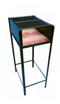 Comprar Fogonero Brasero De Pie Ladrillos Refractarios Y Parrilla