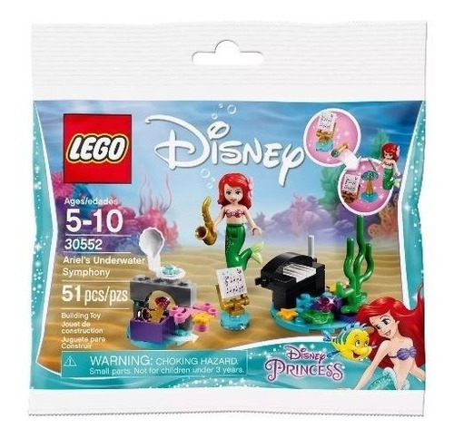 Bloques Lego Sinfonía Submarina De Ariel Disney Princesas