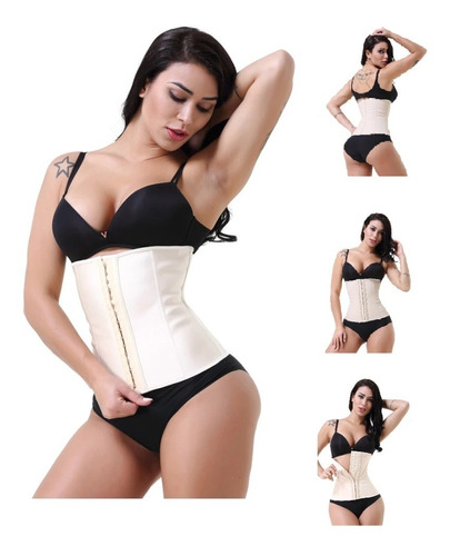 Faja Cinturilla Corset Larga Latex Reduce Cintura Moldea