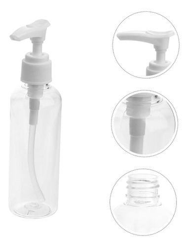 12 Envases Con Dosificador Gel Jabón Loción Cremas 180ml