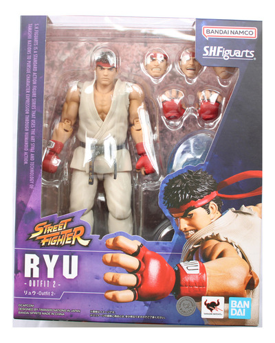 BANDAI S H Figuarts Ryu Outfit 2 Street Figther