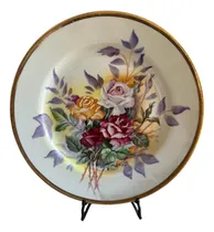Comprar Plato Decorativo Porcelana Tsuji Pintado A Mano