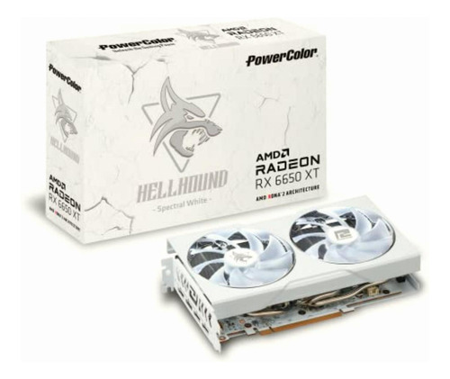 Powercolor Hellhound Spectral White Amd Radeon Rx 6650 Xt