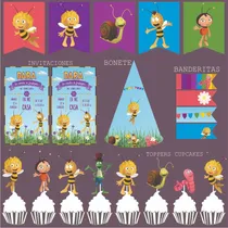 Comprar Kit Imprimible Abejita Maya