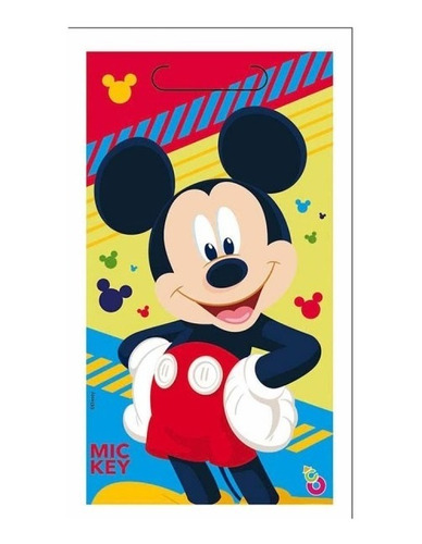 Bolsitas De Plastico X10unidades De Mickey