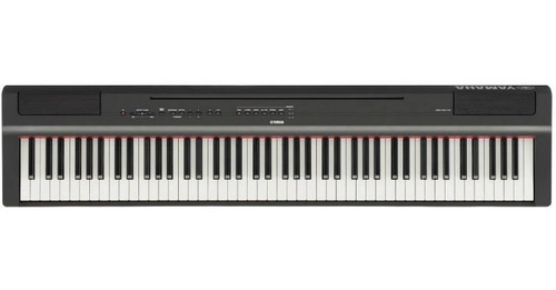 Piano Digital Yamaha P-125 Preto Com 88 Teclas De Mecanism