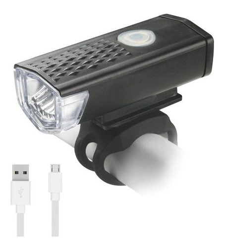 Luz Delantera Bicicleta Led Usb 3 Modos 300 Lm