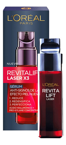 L'Oréal Paris Sérum Rostro Revitalift Láser X3, 30ml