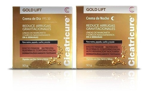 Cicatricure Gold Lift Crema De Dia Fps30 + Crema Noche