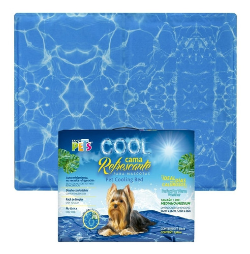 Cama Refrescante Para Perro Med Cool Fancy Pets Envío Gratis