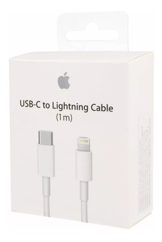 Cable Usb Tipo - C A Lightning Apple iPhone 1 Metro Original