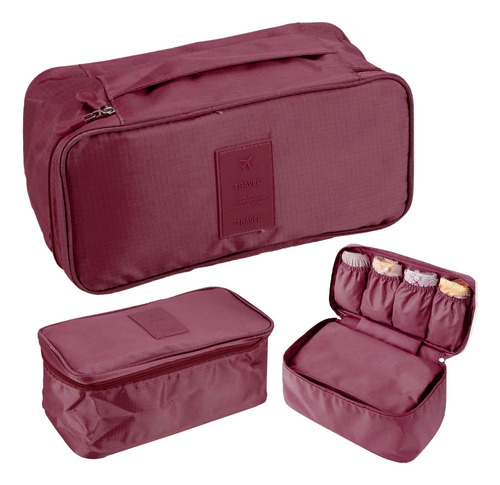 Organizador Ropa Interior Viaje Valija Neceser Maquillaje