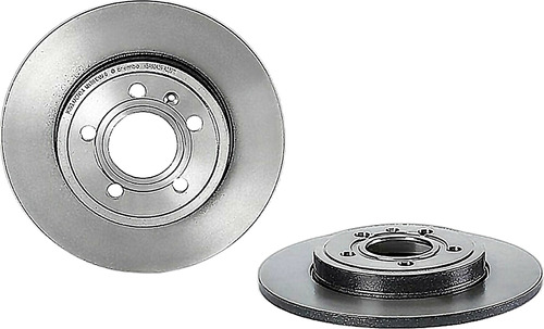 2- Discos Sólidos Traseros Audi A4 Quattro 2005/2009 Brembo