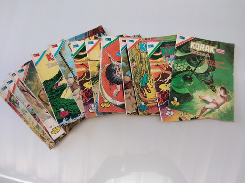 Korak El Hijo De Tarzan Lote De 12 Revistas De Los 70s