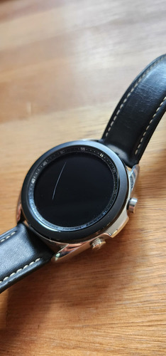 Samsung Galaxy Watch3 1.2  41mm (leer Des) Malla Negra Cuero