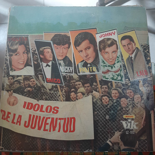 Vinilo Idolos De La Juventud Rivas Novarro Ortega Otros Cp2