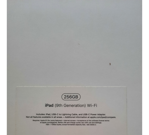 iPad 9na Generación 256gb