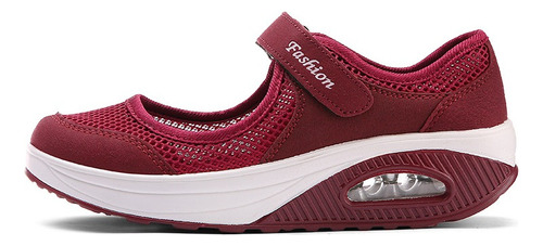 Zapatos Tenis Para Mujer Ligeros De Malla Con Cámara De Aire