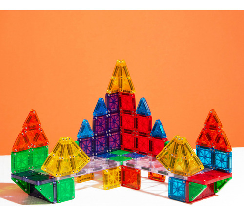 Juego De Construcción Magnética De Lujo 70 Piezas