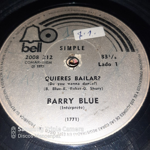 Simple Barry Blue Bell C12 