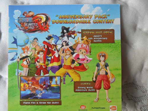 One Piece Unlimited World Red Day One Nintendo 3ds (Usado)
