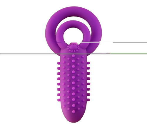 Anillo Vibrador 8cm Estimulador Retardante Potente Textura