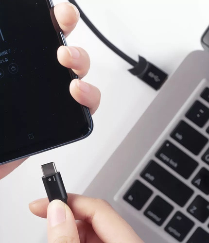 Cable Ringke Original Usb C A Usb Smart Fish Reforzado Negro