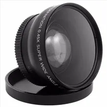 Comprar Lente Grande Angular Hd 0.45x 52mm + Macro Uv 62mm