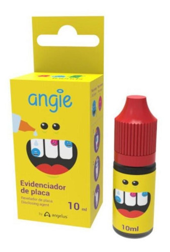 Evidenciador De Placa Angie 10 Ml - Angelus