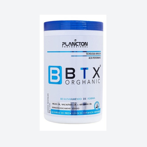 Btx Capilar Orgânico Plancton Sem Formol 1kg 