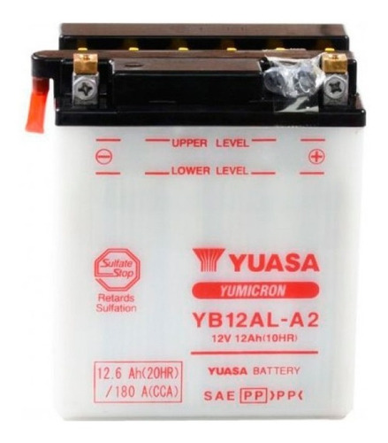 Bateria Para Moto Yuasa Yb12al-a2 Yumicron Bmw Gs650 Emporio