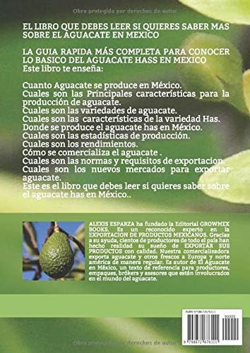 Libro: El Aguacate En México: Guia Sobre El Aguacate Hass En