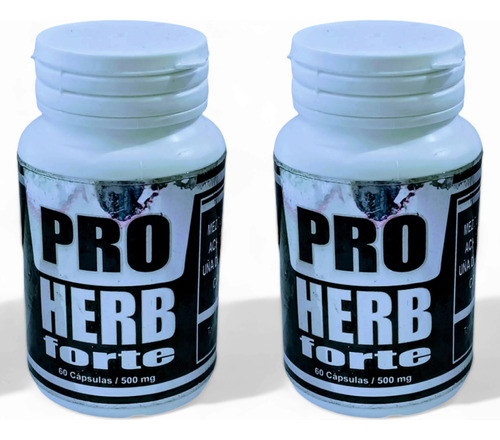 Pack X2 Pro Herb 120 Capsulas Desinflamantes De Prostata