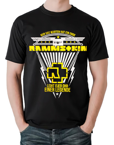 Camiseta Rammstein Banda Rock Metal