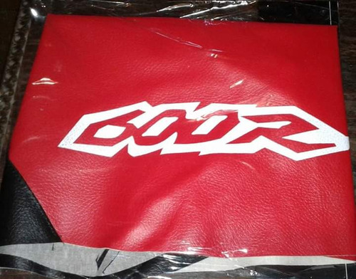 Funda Asiento Honda Xr 600 Simil Original Roja