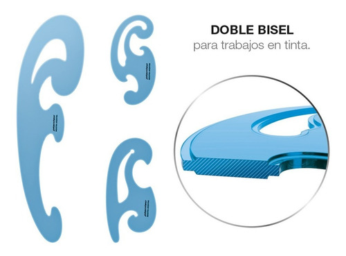 Imagen 2 de 7 de Pistolete Flexible Plantec 40 Cm + 3 Pistoletes Universal