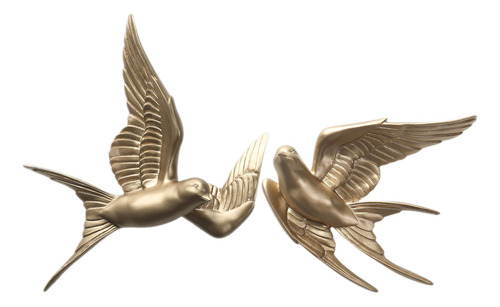 Adornos De Pájaros Para Decoración Exterior, 2 Piezas
