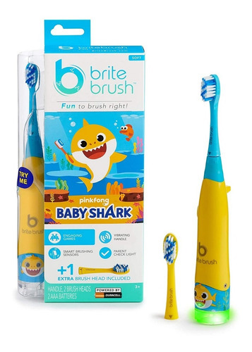 Britebrush Cepillo Dental Inteligente Interactivo Baby Shark