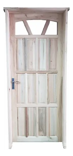 Blanco & Espino puertas de exterior de eucaliptus color marrón