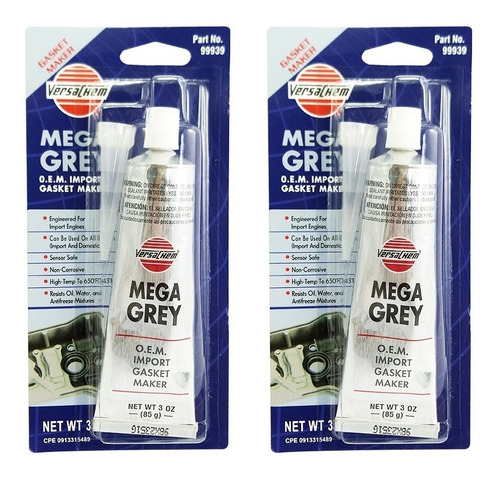 Silicon Gris Mega Grey Versachem Alta Temperatura