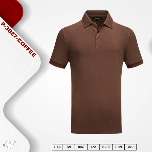 Playera Tipo Polo De Caballero Marca Pavini  P-3027