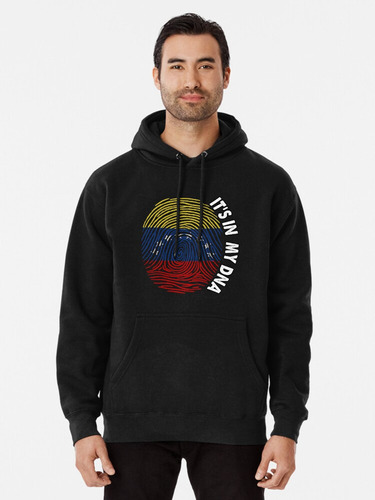 Buzo Canguro Venezuela Está En Mi Adn Unisex