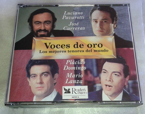 Voces De Oro Los Mejores Tenores Del Mundo Boxset De 6 Cds