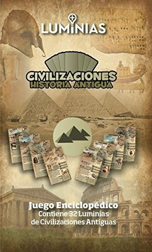 Civilizaciones Historia Antigua. Minilibro Con 32 Tarjetas, De Bezares, Alejandro. Editorial Luminias, Tapa Blanda En Español, 2014