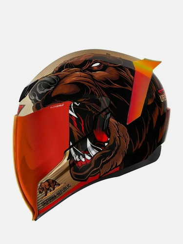 2021 Icon Airflite Full Face Dot Casco Moto Motocicleta