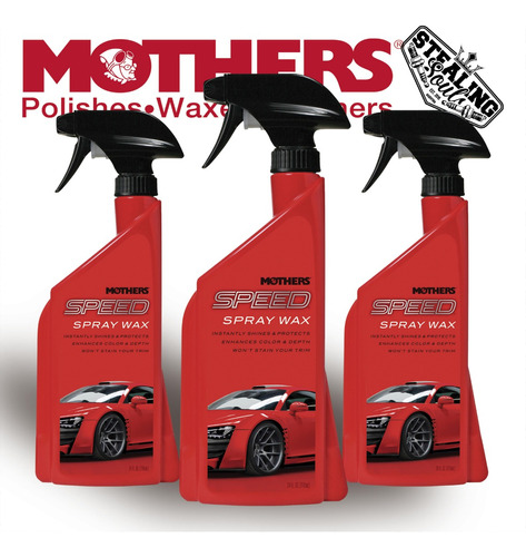 Mothers® | Speed Spray Wax | Cera Líquida | 24oz / 710ml