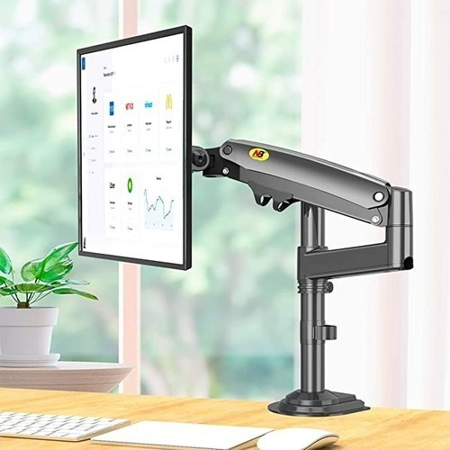 Imagen 6 de 6 de Soporte Ergonomico Monitor Grande A Escritorio North Bayou