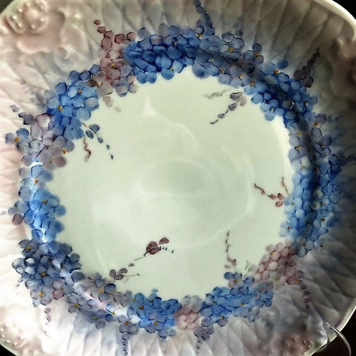 Imagem 4 de 4 de Prato Decorativo Pintado A Mão 25,5cm - P28
